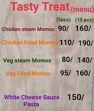 Tasty Treat menu 1