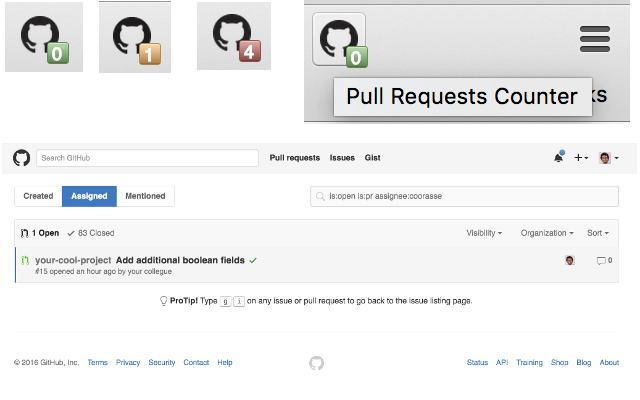 Pull Requests Counter Preview image 0