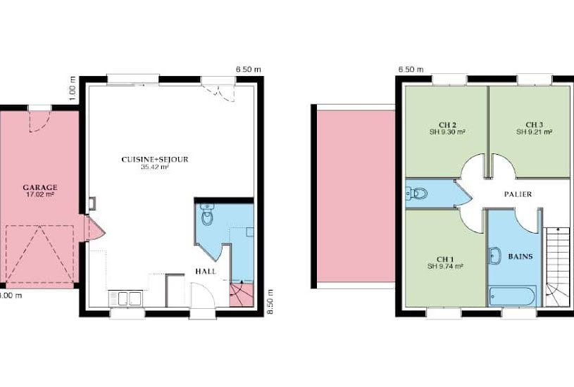  Vente Terrain + Maison - Terrain : 600m² - Maison : 93m² à Jargeau (45150) 