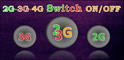 2G-3G-4G Switch ON / OFF Screenshot