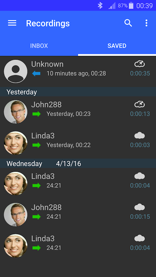    Automatic Call Recorder Pro- screenshot  