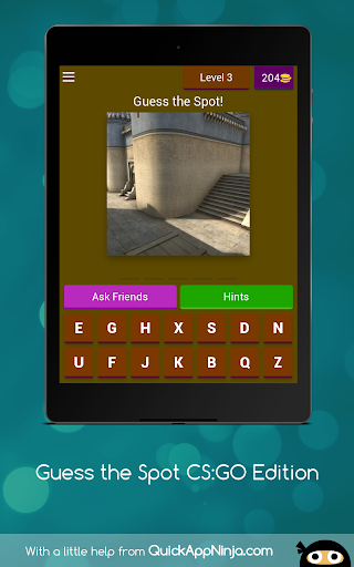 Guess The Spot CSGO Puzzle Quiz