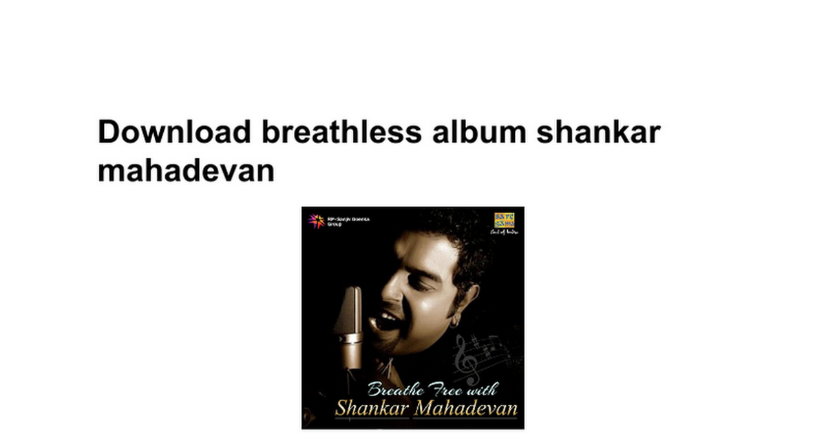 Shankar mahadevan songs