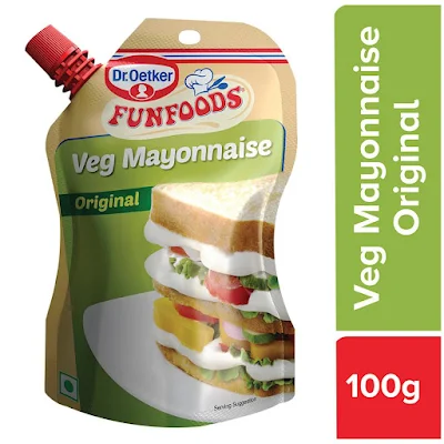 Dr Otekar Dr. Oetker Funfoods Veg Mayonnaise Original - 100 gm