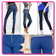 Ladies Fashion Jeans Designs  Icon