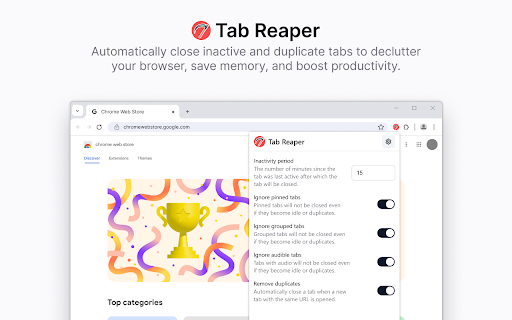Tab Reaper: Idle Tab Collector