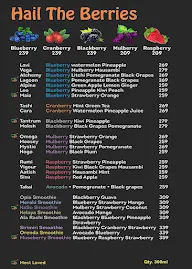 Falashin Juices & Dishes menu 2