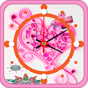 Valentine Clock  Icon