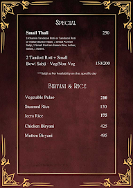 Saffron menu 4