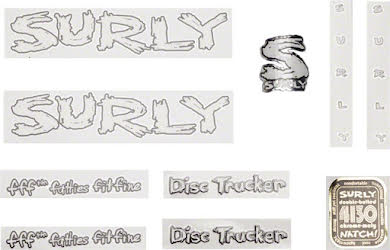 Surly Long Haul Disc Trucker Decal Set with Headbadge alternate image 0