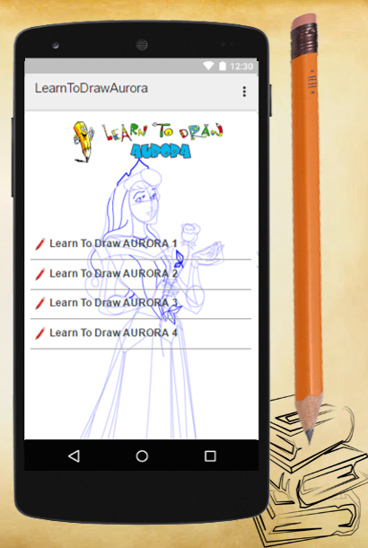 Learn To Draw AURORA Screen 2