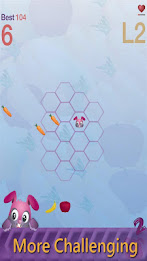 Happy Bunny-Dodge Game 2 poster 1