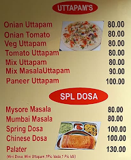 Shree Meenakshi South Food menu 1