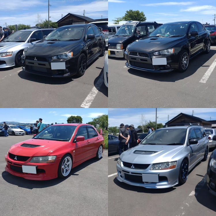 WRX STIのCars & Coffee Aomori Inakadate Meet 2024・道の駅いなかだて弥生の里・船とコラボ・ガソスタ映えに関するカスタム事例の投稿画像7枚目