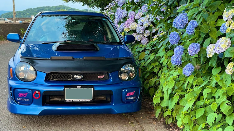 インプレッサ WRX STIの紫陽花・オールジャンル走行会・HSR九州ドリームコース・久しぶりの運転に関するカスタム事例の投稿画像11枚目