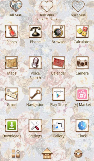 Screenshot Flower Theme Romantic Roses