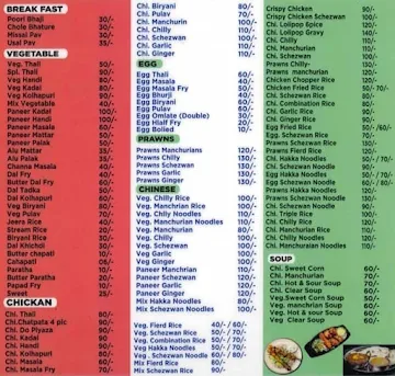 Shivansh Fast Food Corner menu 