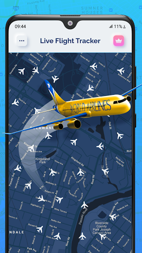 Screenshot Live Flight Tracker - Radar