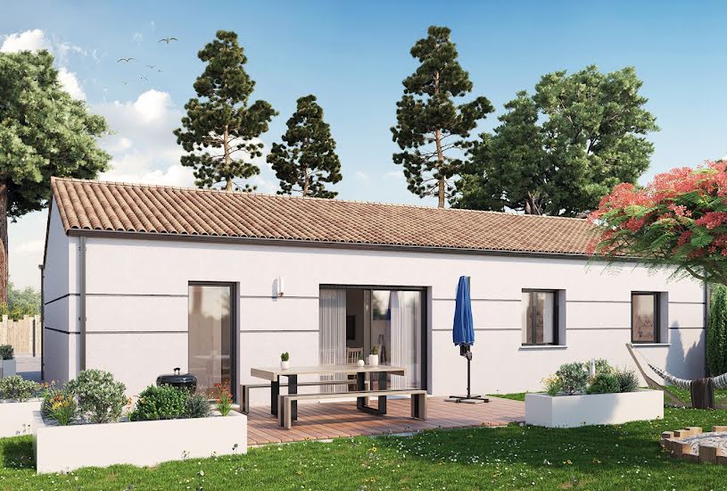  Vente Terrain + Maison - Terrain : 356m² - Maison : 90m² à La Garnache (85710) 