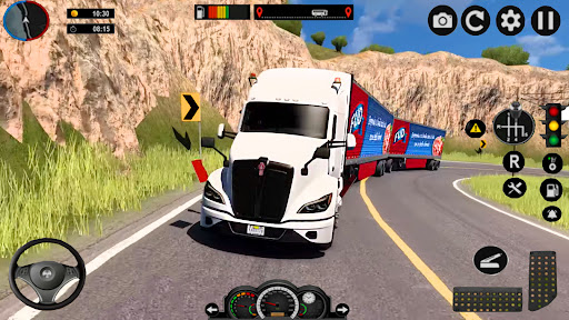 Screenshot American Semi Truck Game Sim