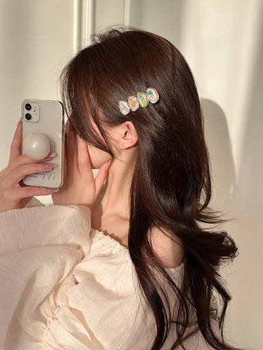 Title 2, Fashionable Womens Side Forehead Bangs Clip, I...