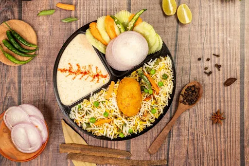 Veg Dum Biryani Combo