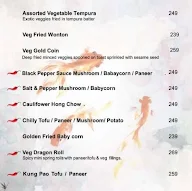 Bangalore Mandarin menu 5