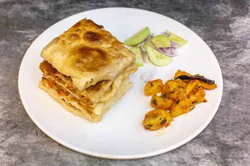 Chicken Egg Moghlai Paratha