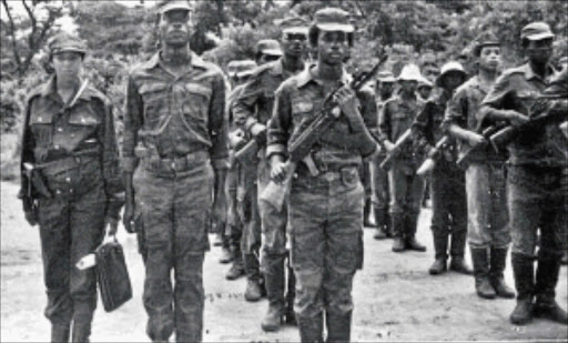 After the ANC was banned in 1960 thousands of its members went into exile, joining its military wing Umkhonto weSizwe in camps in several African countries.