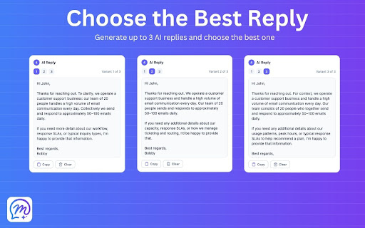 Mailisa: FREE AI Email & Message Replies screenshot 4