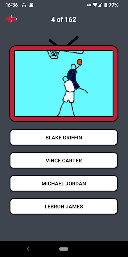 Screenshot Quiz Basketball - Guess Player