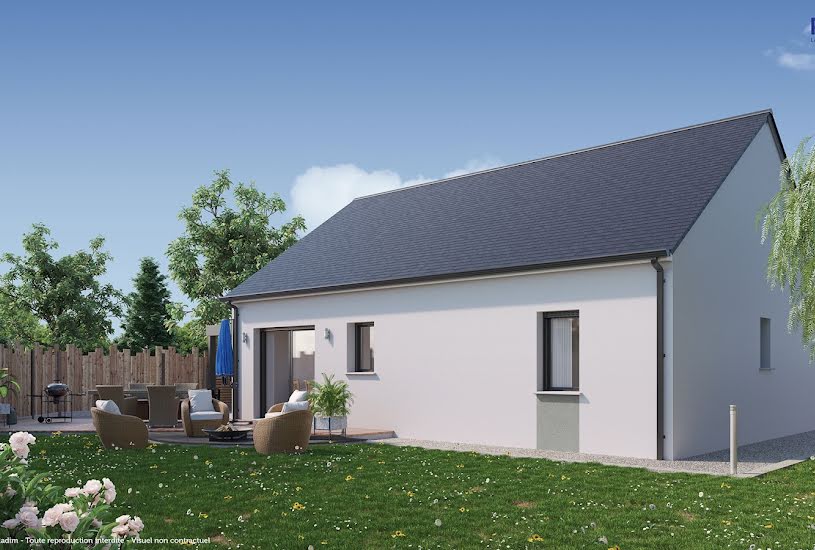  Vente Terrain + Maison - Terrain : 380m² - Maison : 76m² à Fay-de-Bretagne (44130) 