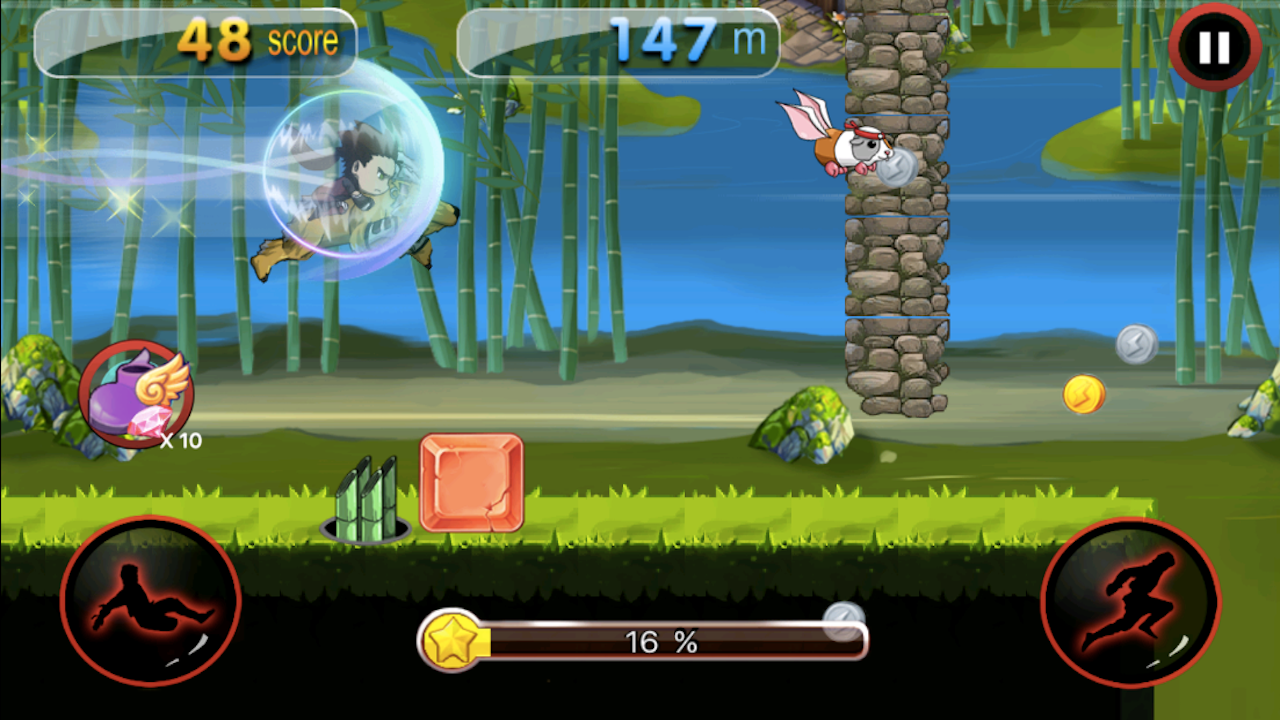    Dragon Ninja Rush- screenshot  