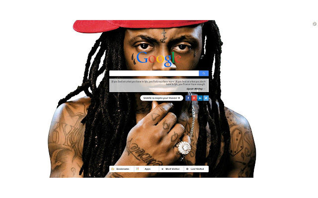 Lil Wayne New Tab