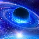 Blue Galaxy HD Wallpaper New Tab