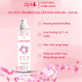 Gel Sữa Tắm Mèo Collagen Cao Cấp Anh Đào Diva Sakura - Yonapetshop