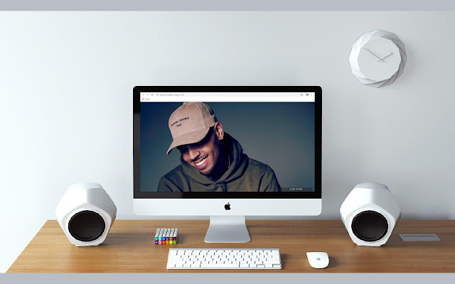 Chris Brown New Tab & Wallpapers Collection