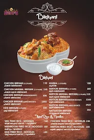 Aasife Biriyani menu 6
