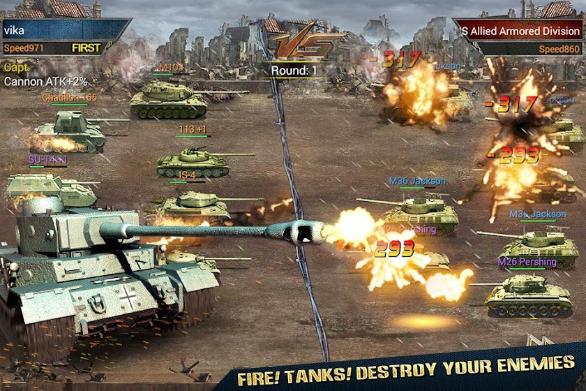 Tank Commander - English Screen 2
