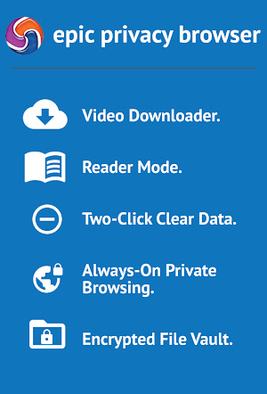 Epic Privacy Browser with AdBlock, Vault, Free VPN screenshot 9