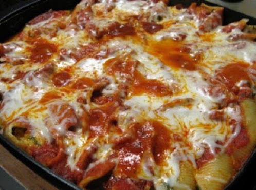 Click Here for Recipe: Cream Cheese Stuffed Shells