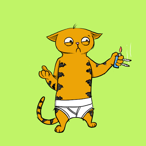 Blazed Cat #7064