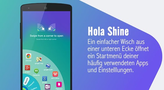 Hola Launcher-Einfache,Schnell Screenshot