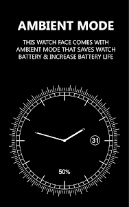 HD Watch Face Decent & Elegant screenshot 10