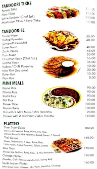 Bengal Sweet Corner menu 2