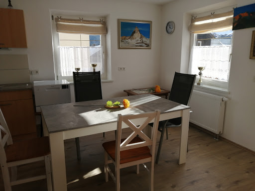 Kitchen with dining table