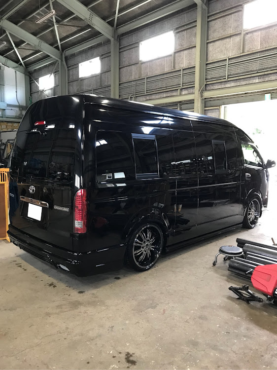 ハイエースの洗車に関するカスタム事例の投稿画像1枚目