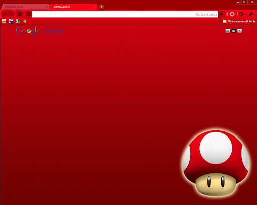 Le mois d'octobre est le mois du champignon. Affichez-le dans Google Chrome