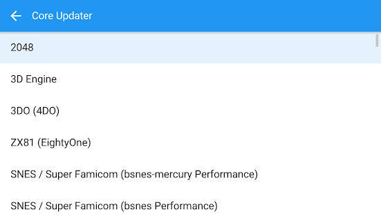  RetroArch – Vignette de la capture d'écran  