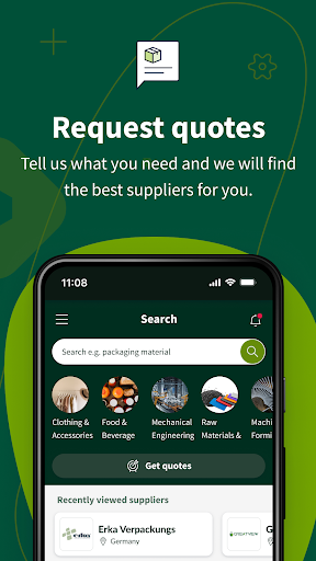 Screenshot europages: B2B marketplace